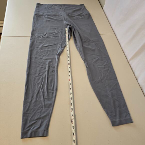 Lululemon Athletica Jogging Pants Women's 14 Slate Blue Stretch High Rise - Picture 14 of 16